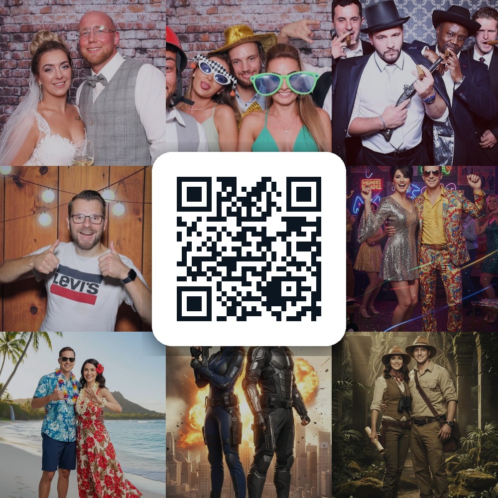 QR-Gästefotos App mieten Bremen – Gäste laden Fotos per QR-Code hoch